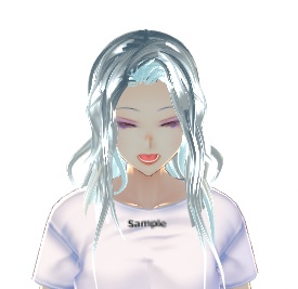 【オリジナル3Dモデル】(Sample) Vroid 04