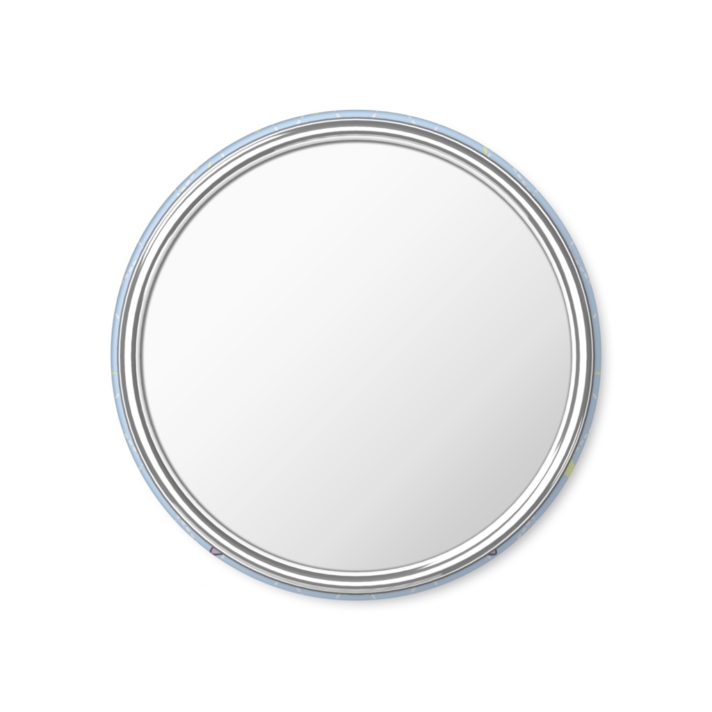 【Charmer 2ndLIVEグッズ】缶ミラー【ver.白雪ステラ❄️】