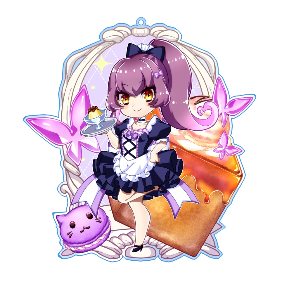 【Charmer 2ndLIVEグッズ】キャラアクキー【ver.紫水愛綾⚜️】