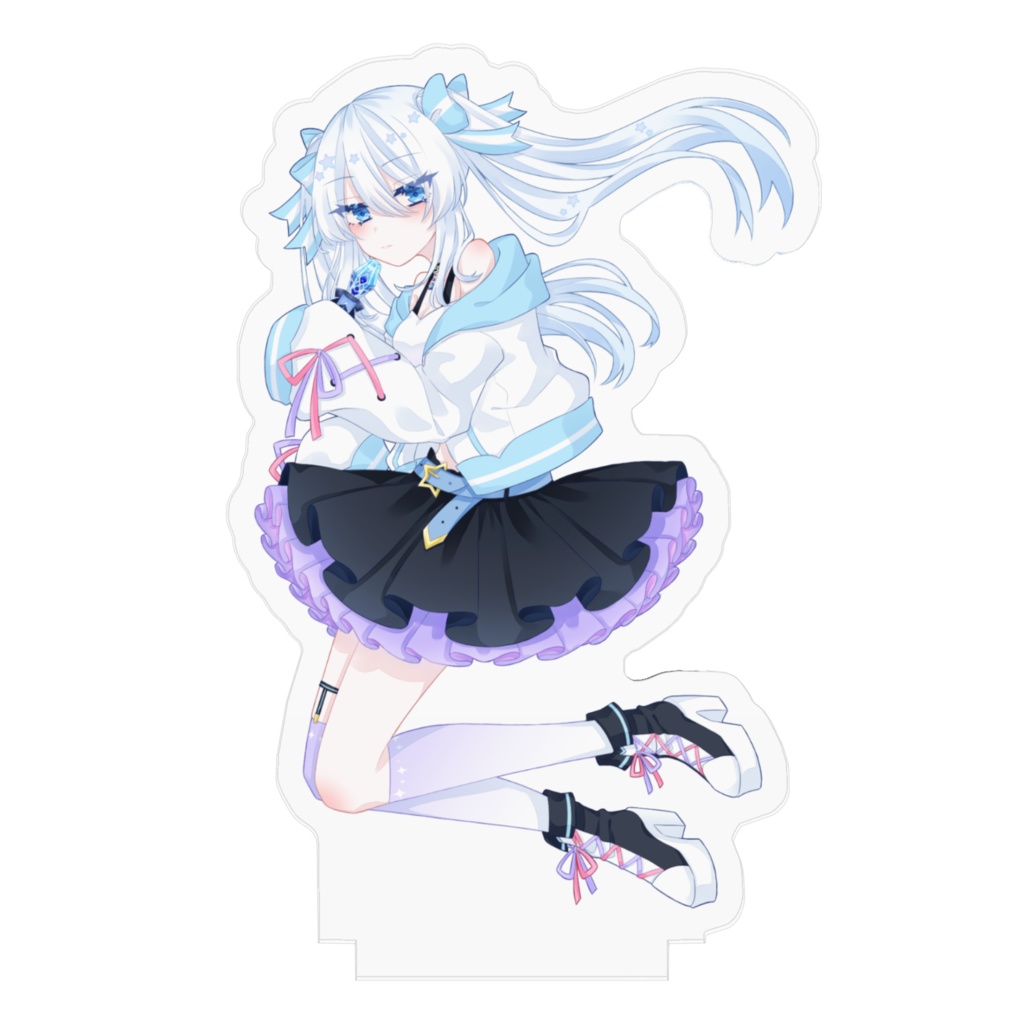 【Charmer 2ndLIVEグッズ】キャラアクリルフィギュア【ver.白雪ステラ❄️】