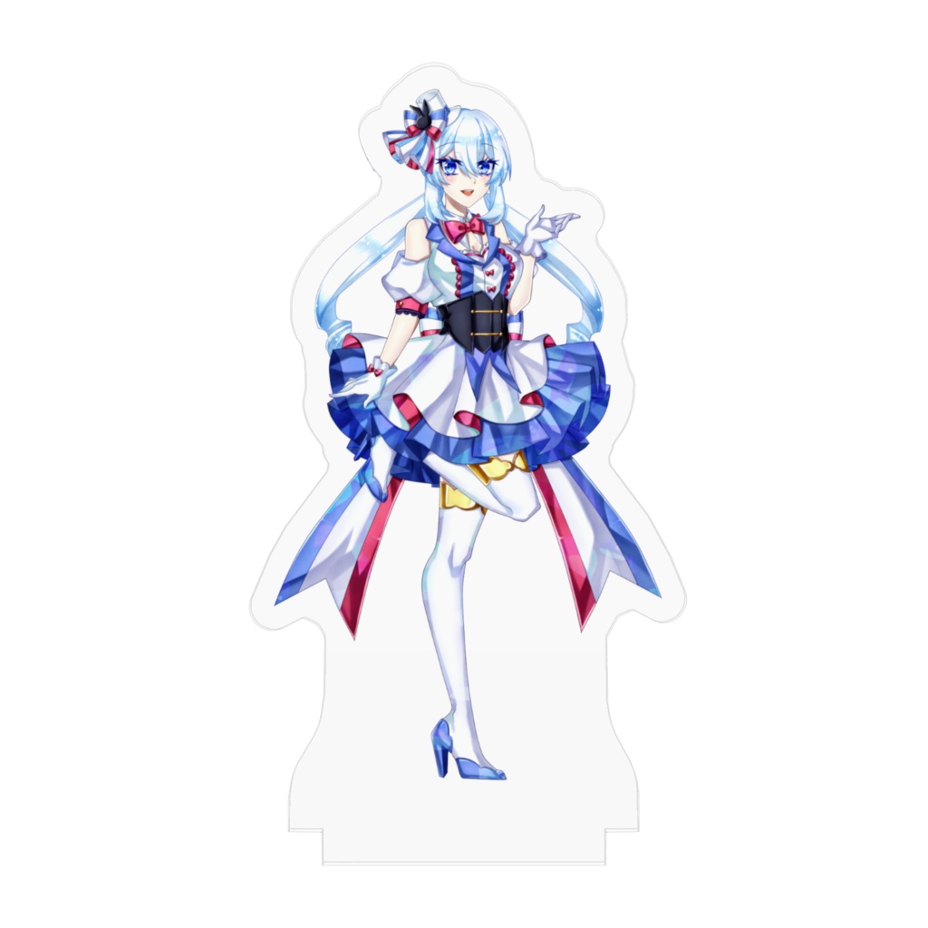 【Charmer 2ndLIVEグッズ】キャラアクリルフィギュア(SS)【ver.白雪ステラ❄️】