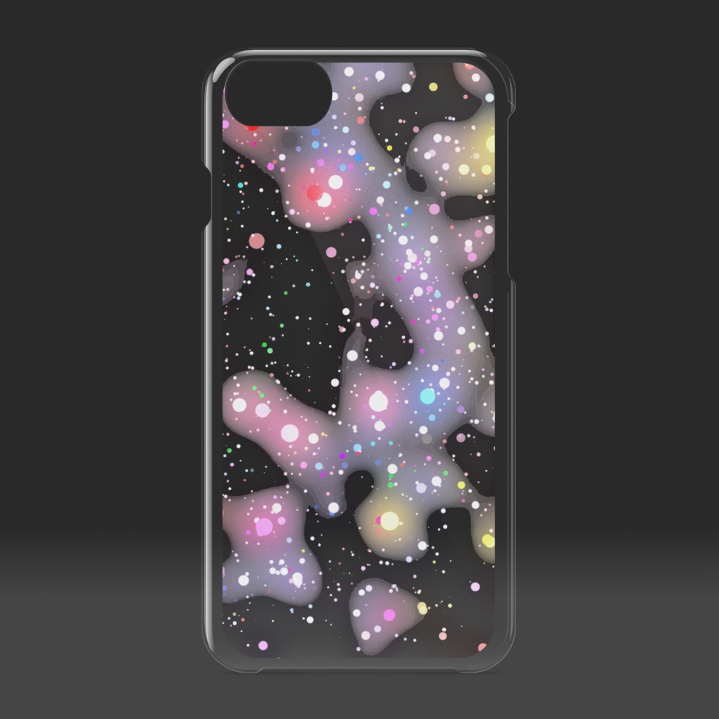 「これ持ってたら少しはお洒落に見えるだろ」って感じのキンキラ透明iPhoneケース