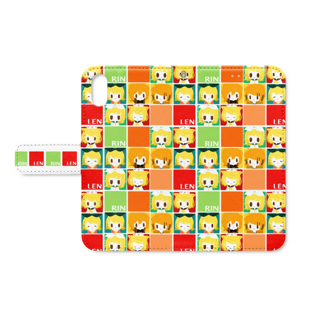 RIN&LENの手帳型iPhoneケース