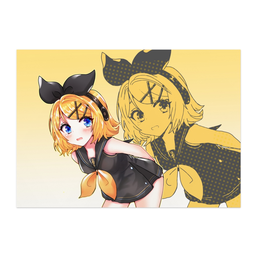 お着換えリンちゃんポスター