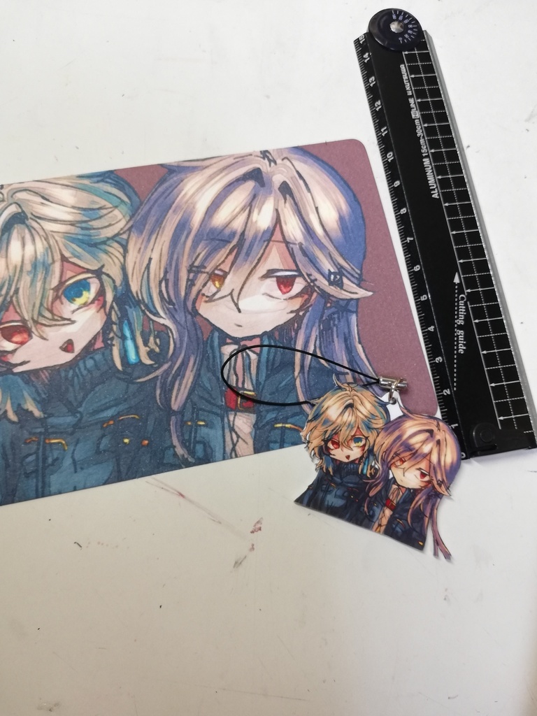 イラストカード+ストラップ