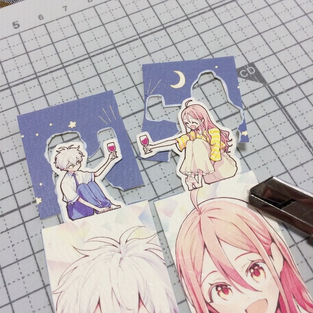 『水曜姉弟』カンパイできるしおり(L判サイズ)