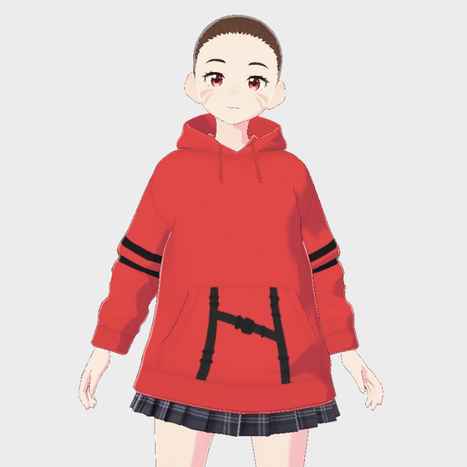 Red Cat Hoodie