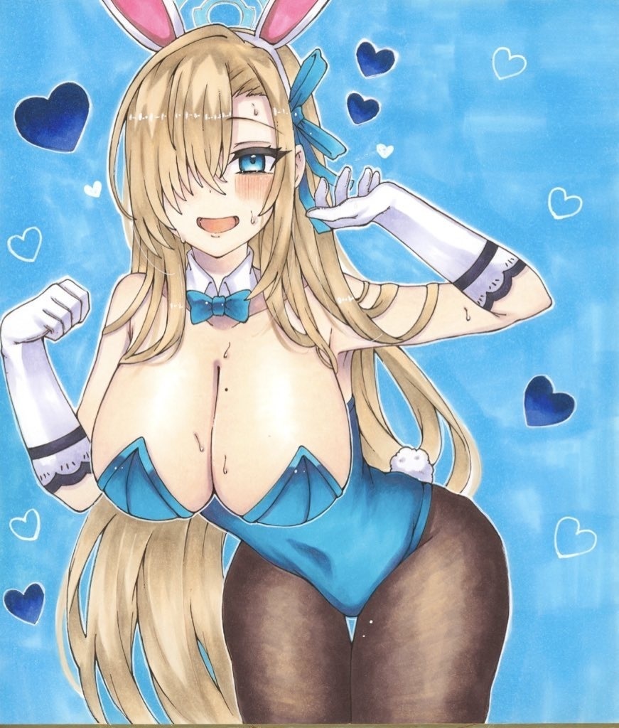 ブルアカ 色紙①〜⑤