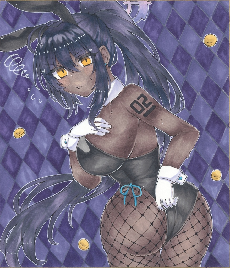 ブルアカ 色紙①〜⑤