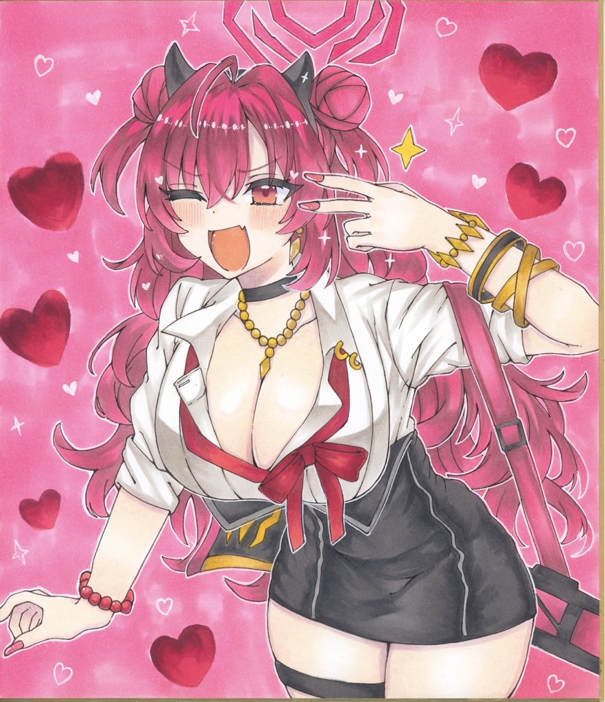 ブルアカ 色紙⑥〜⑪