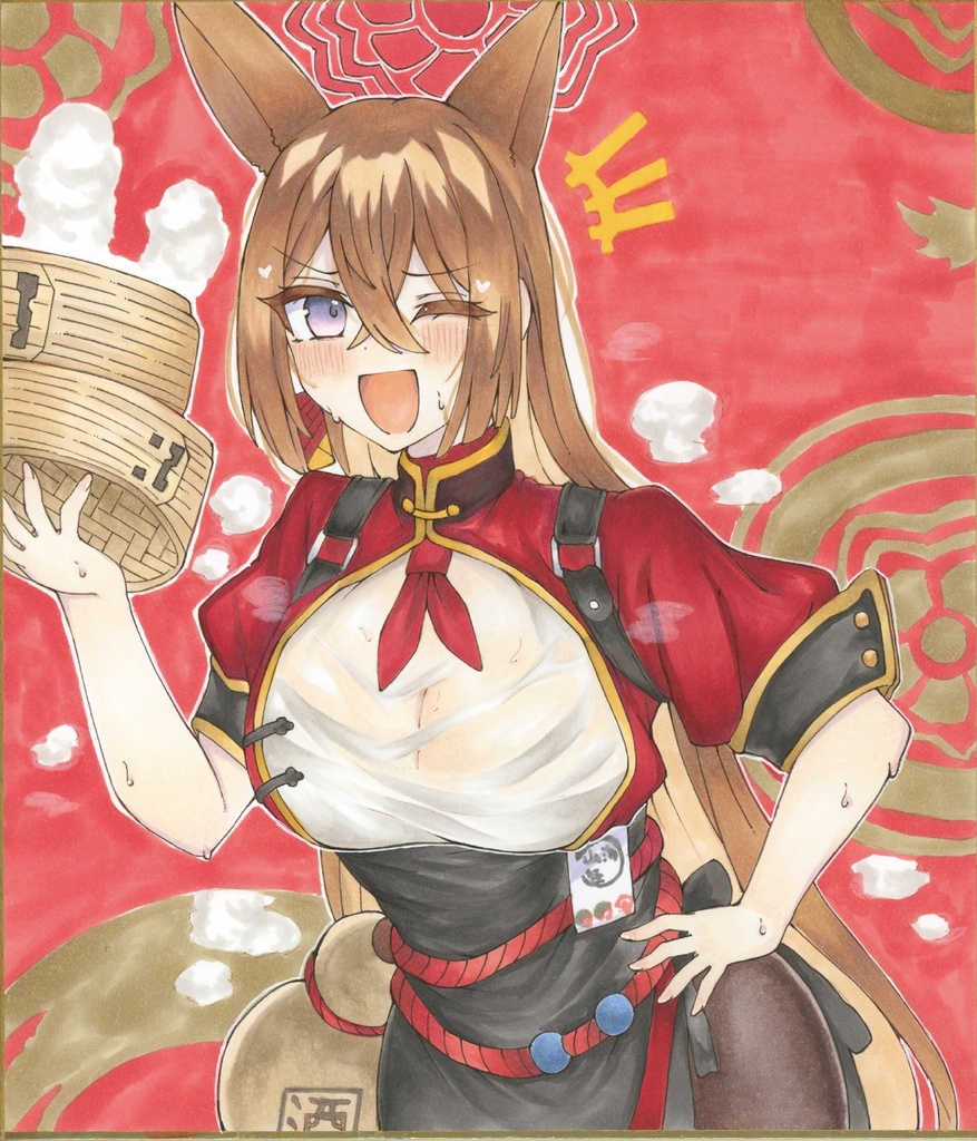 ブルアカ 色紙⑥〜⑪