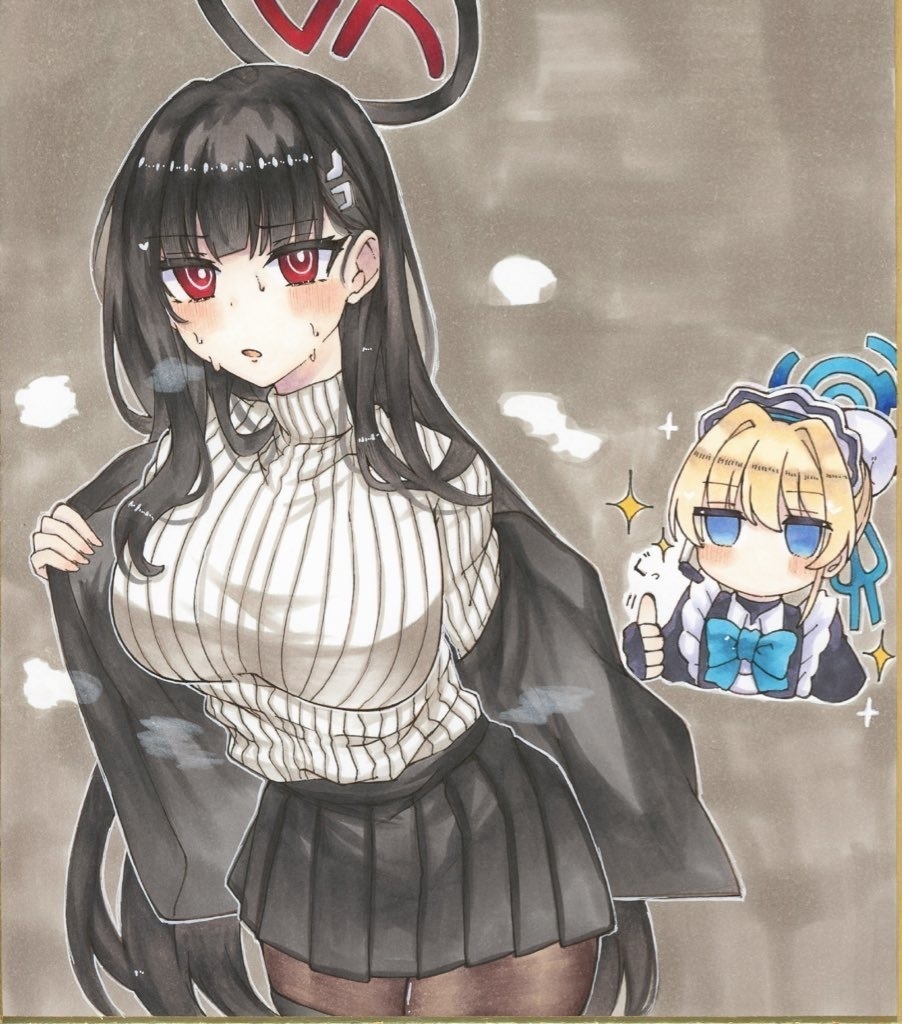 ブルアカ 色紙⑥〜⑪