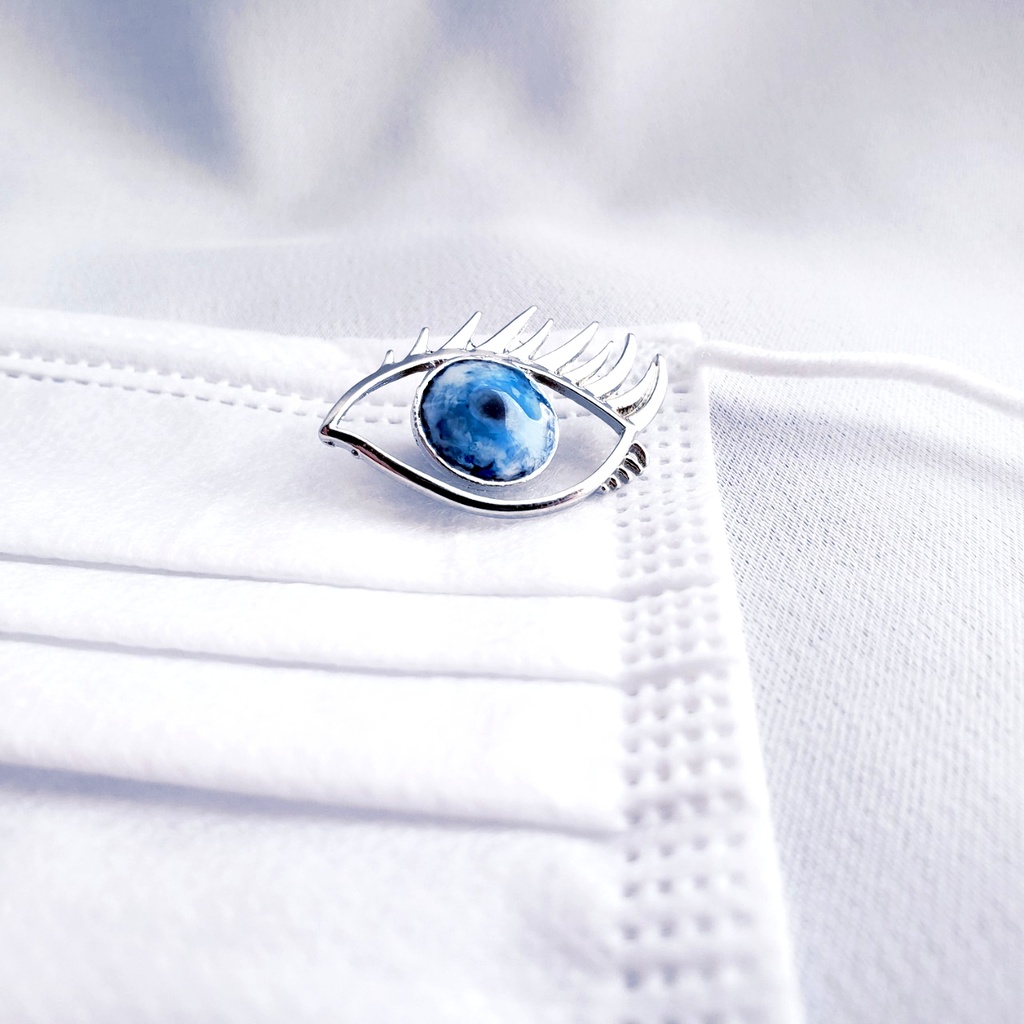 五条悟風 六眼イメージピンズ