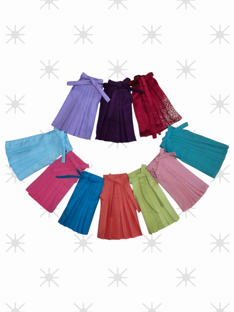 ブライスの袴型紙&作り方