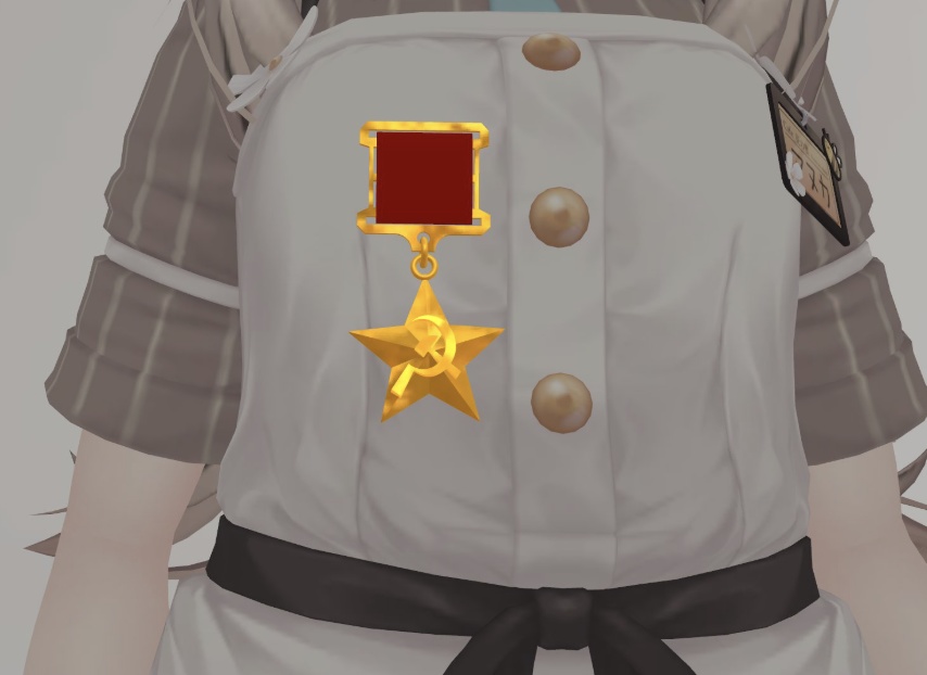 【VRChat想定】ソビエト連邦社会主義労働英雄金星章