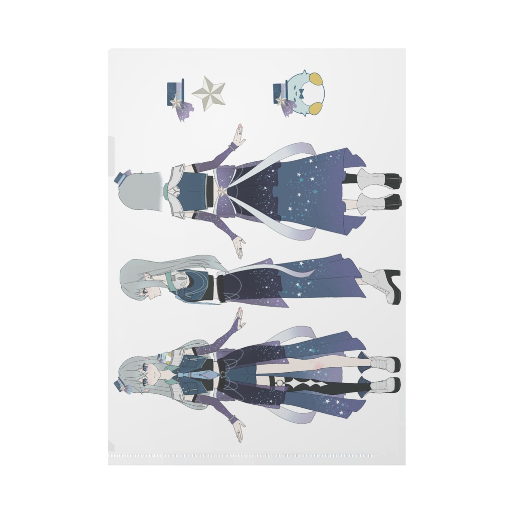 葉つつゆ - クリアファイル