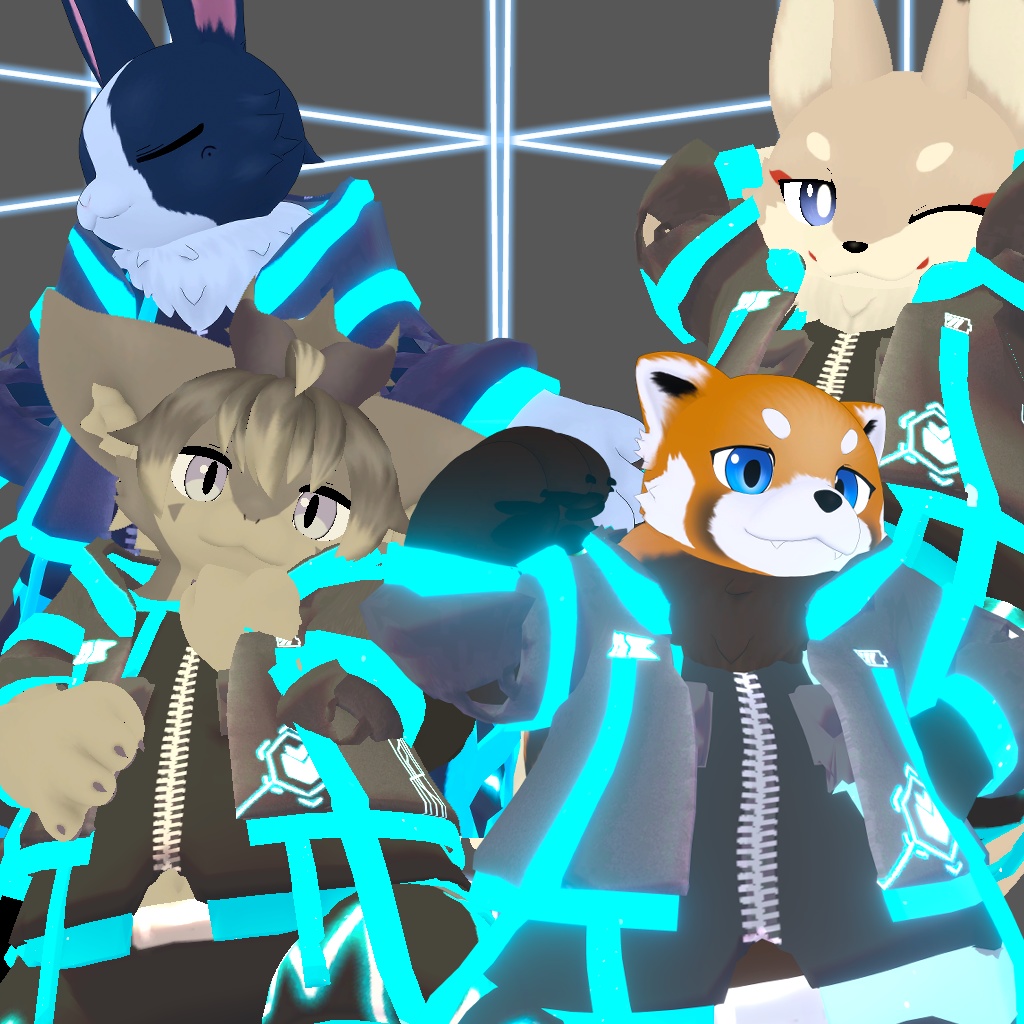 「フラット族」専用衣装-KemoCyber