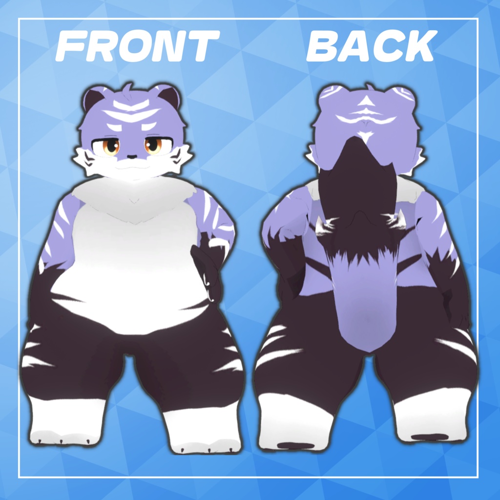 トリル(Tril)【VRChat想定3Dモデル】