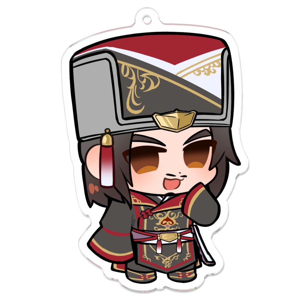 【真三國無双】陳宮キーホルダー【呂布軍】