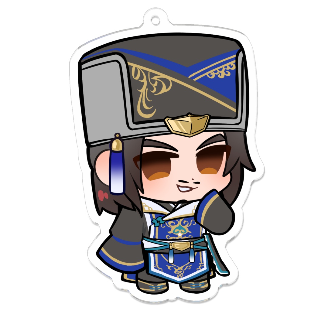 【真三國無双】陳宮キーホルダー【曹操軍】