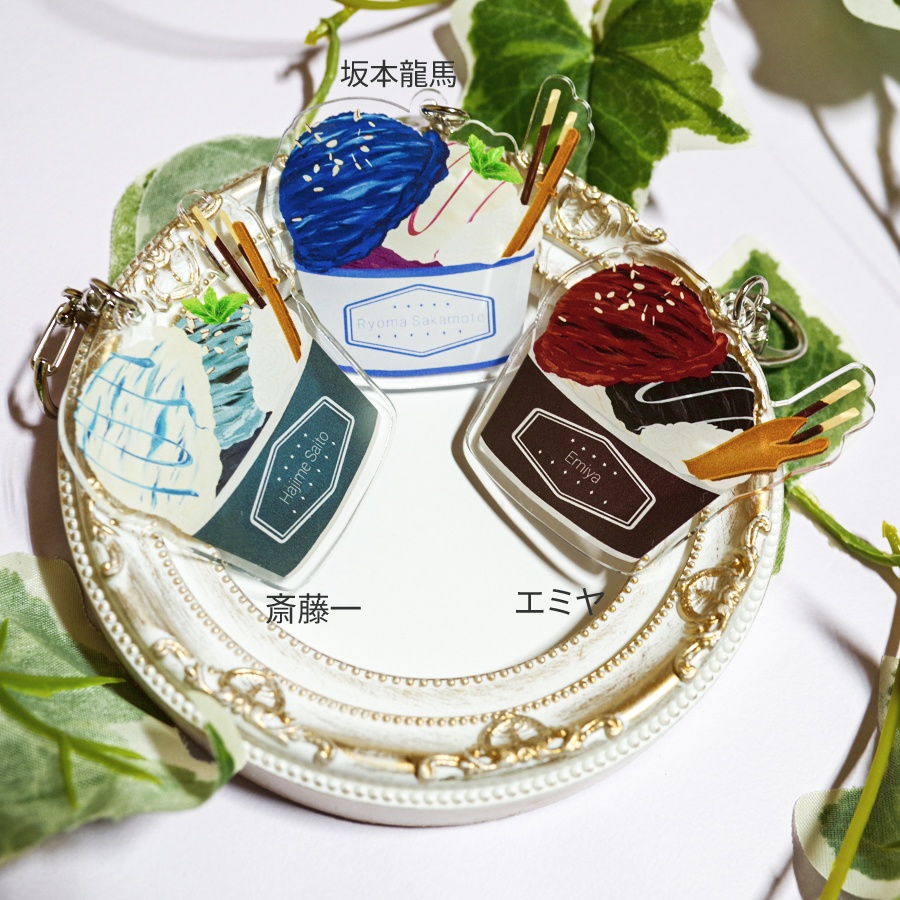 Fateキャライメージアクリルキーホルダー