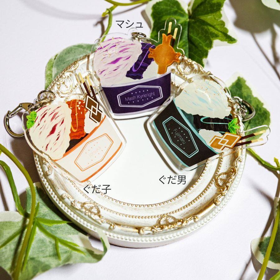 Fateキャライメージアクリルキーホルダー