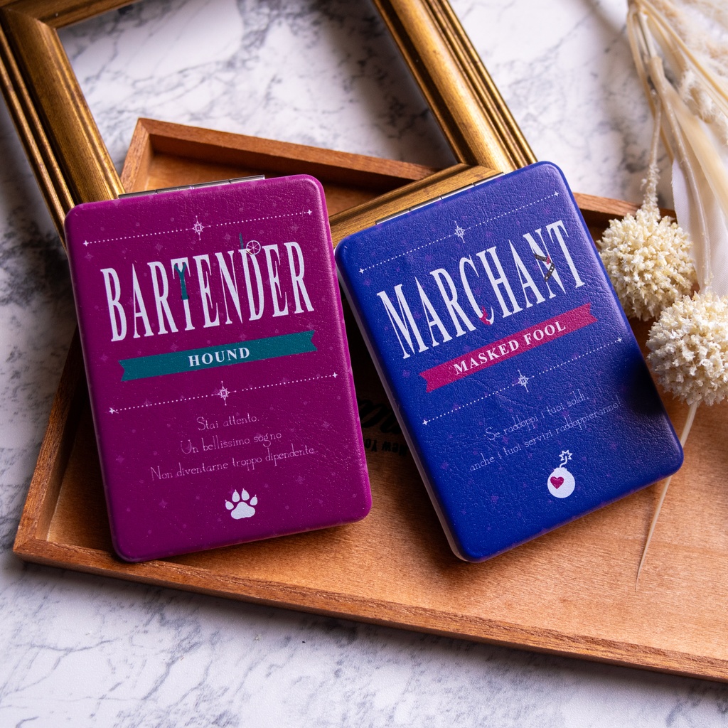 崩スタ キャラクターイメージ コンパクトミラー