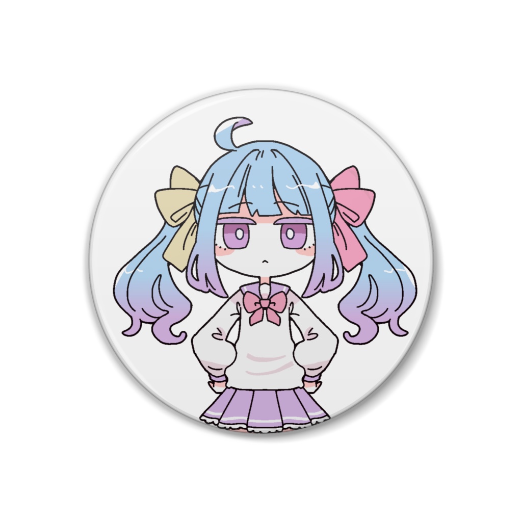 てんさい缶バッジ (シングル)