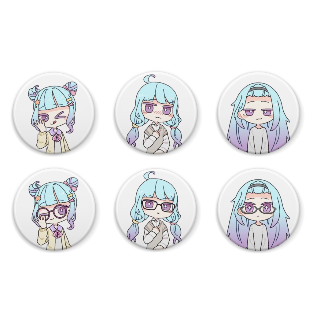 てんさい缶バッジvol.2 (シングル)