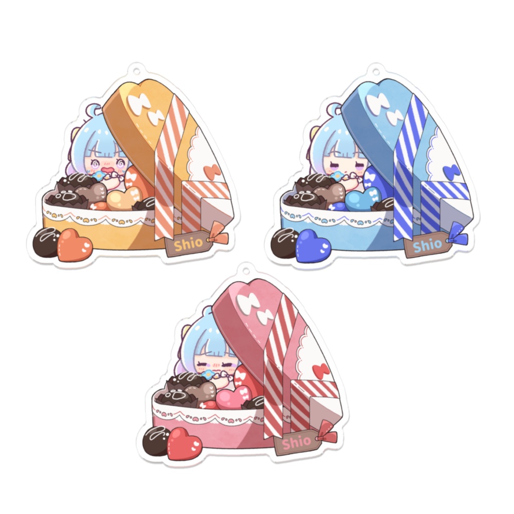 しお入り本命アクリルキーホルダー🍫