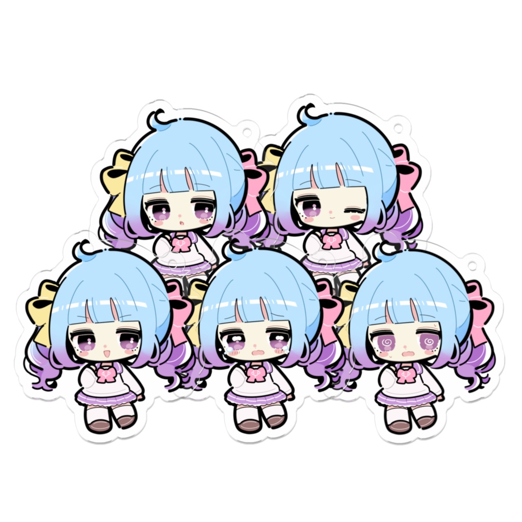 まんまるアクリルキーホルダー