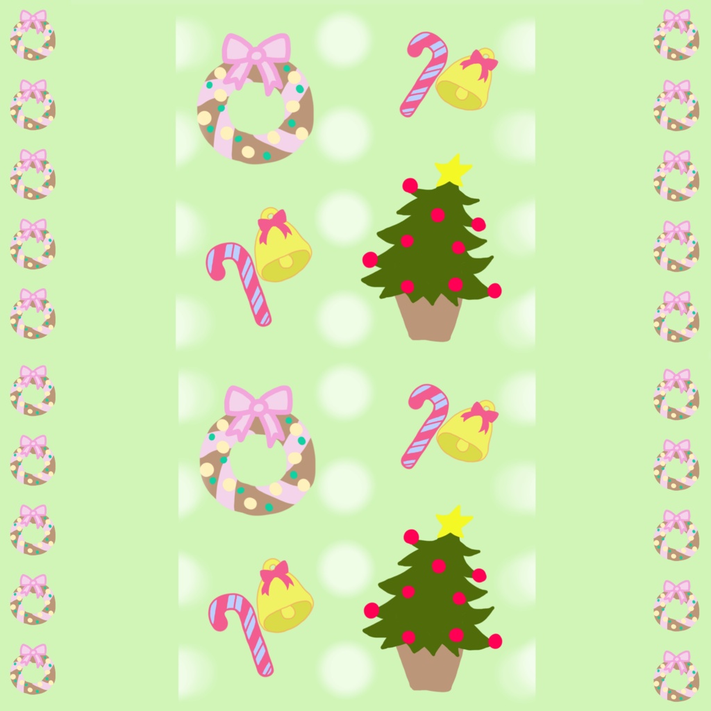 クリスマスデジタルペーパー