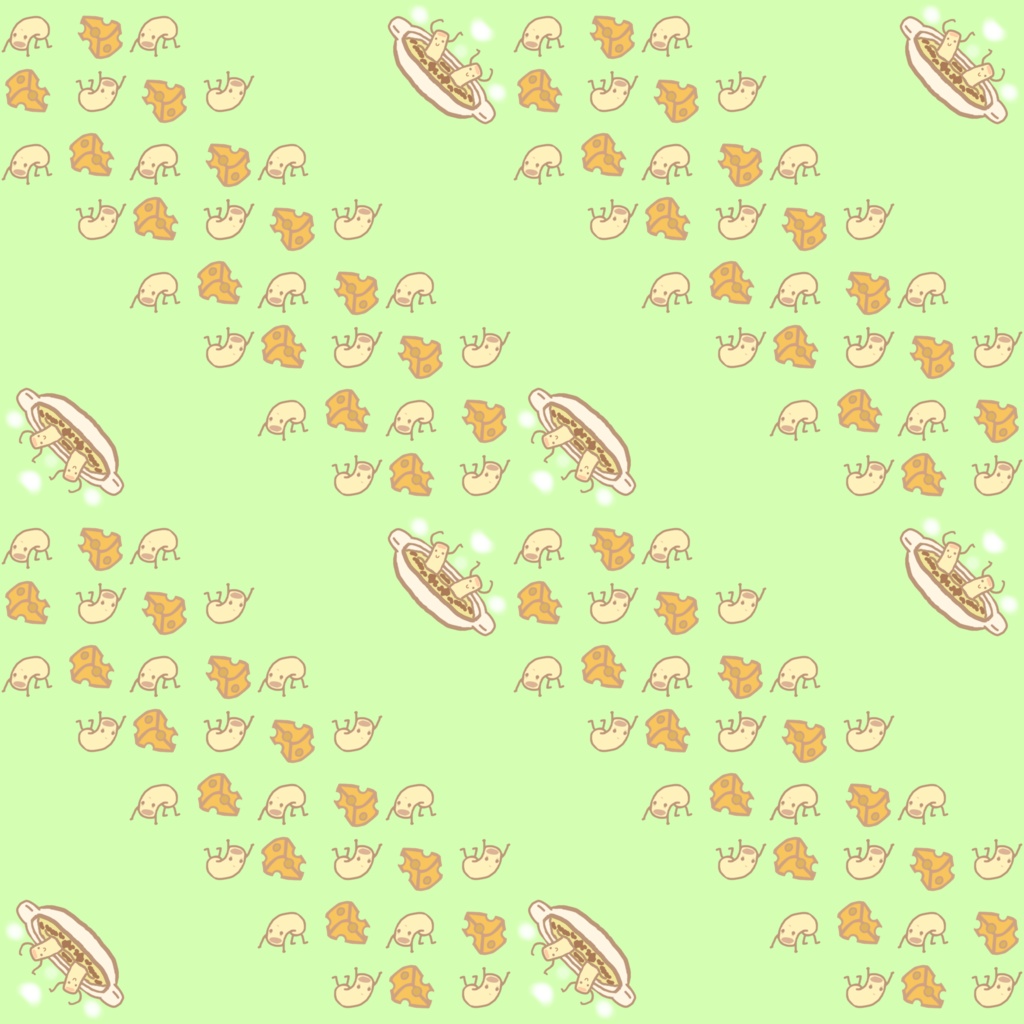 バク転マカロニ②　のデジタルペーパー