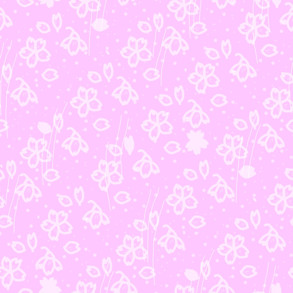 桜　デジタルペーパー