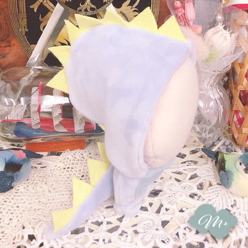 10cmぬいぐるみ用 マカロンブルー/パープル ドラゴン着ぐるみ