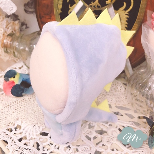 10cmぬいぐるみ用 マカロンブルー/パープル ドラゴン着ぐるみ