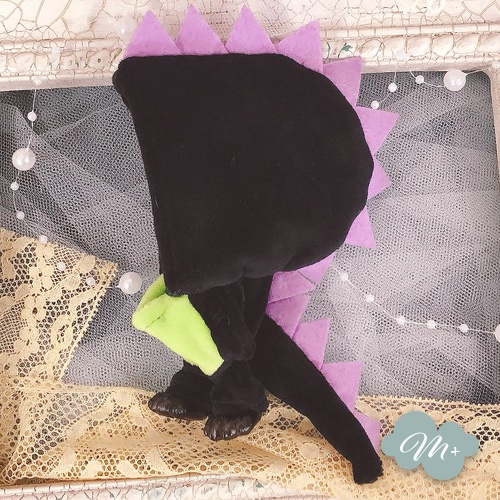 10cmぬいぐるみ用 黒 ドラゴン着ぐるみ