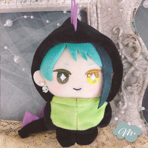 10cmぬいぐるみ用 黒 ドラゴン着ぐるみ