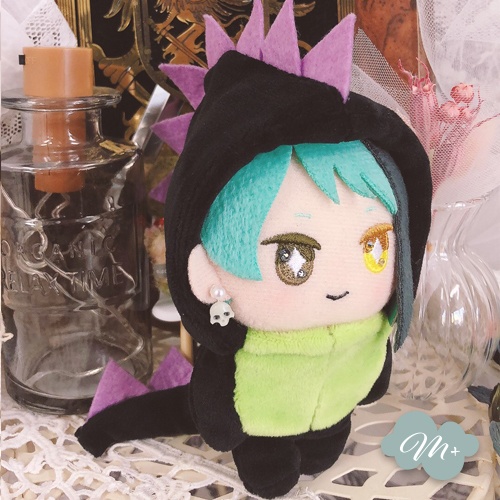 10cmぬいぐるみ用 黒 ドラゴン着ぐるみ