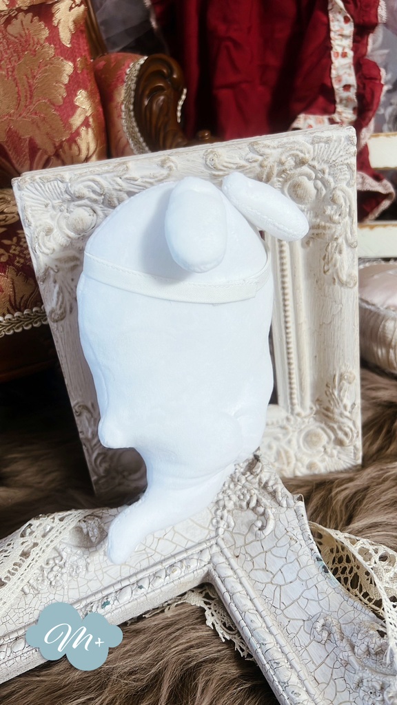 10/26(日)20:30~頒布予定 10cmぬいぐるみ用 うさ幽霊 着ぐるみ