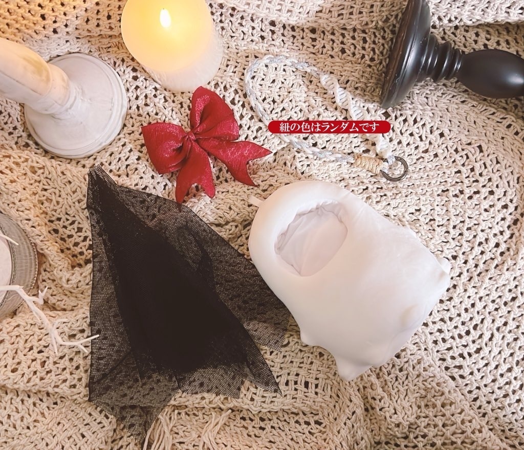 10/26(日)20:30~頒布予定 10cmぬいぐるみ用 おめかしゴースト 着ぐるみ