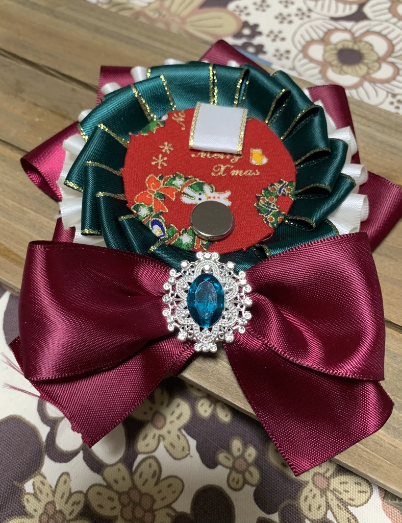 ★ロゼット クリスマスバージョン (缶バッチサイズ:56mm)