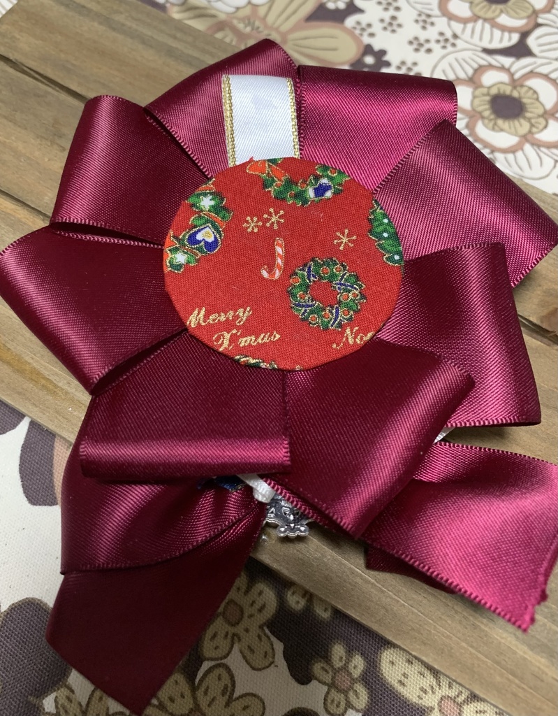 ★ロゼット クリスマスバージョン (缶バッチサイズ:56mm)