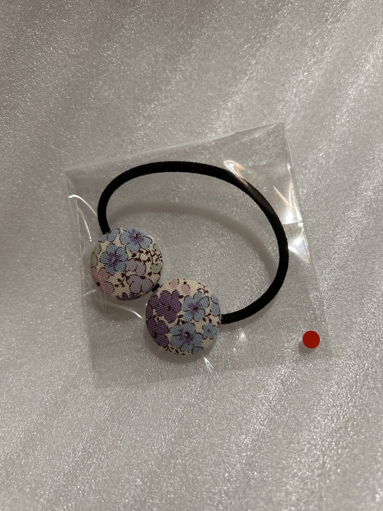 ヘアゴム(青系)