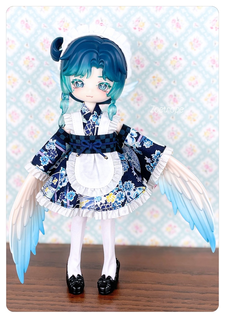 和風メイドさんセット：茜