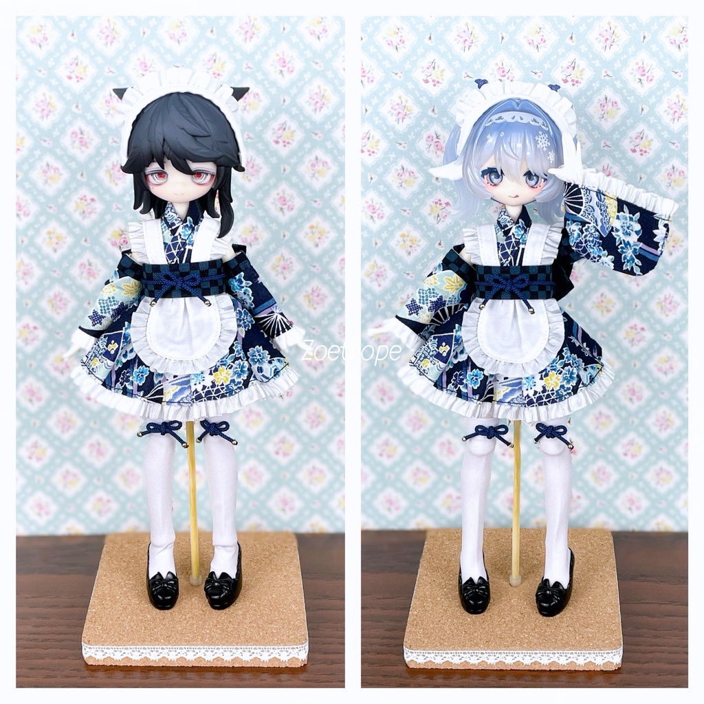 和風メイドさんセット：茜
