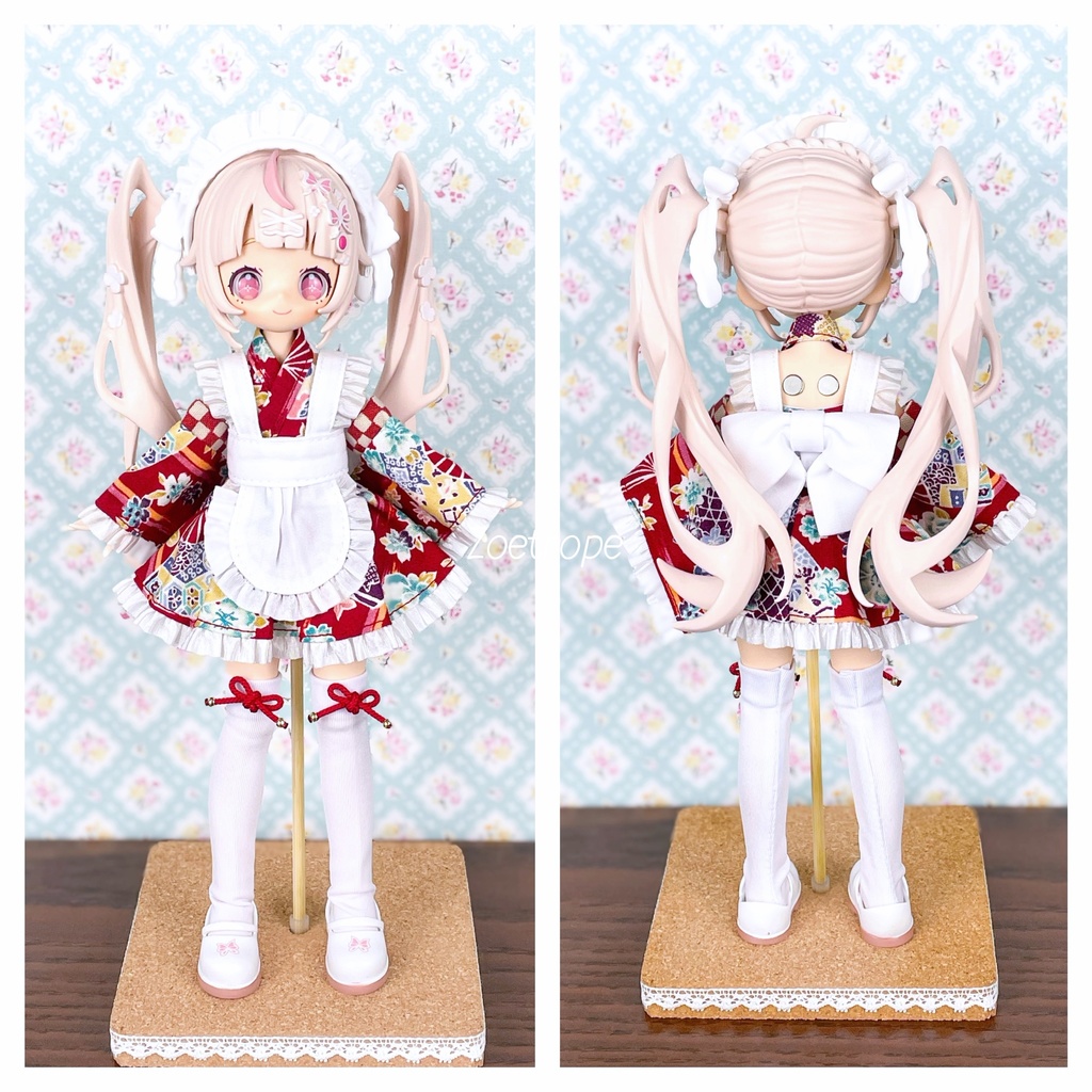 和風メイドさんセット：茜