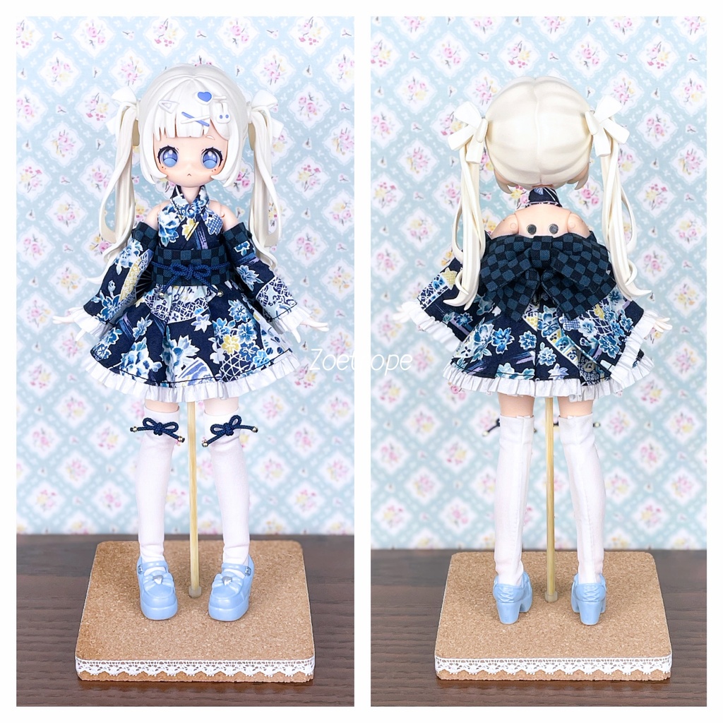 和風メイドさんセット：蒼