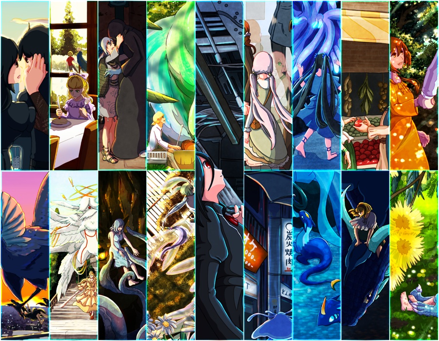 【創作人外×人間イラスト集】TRANSFORM(トランスフォーム)