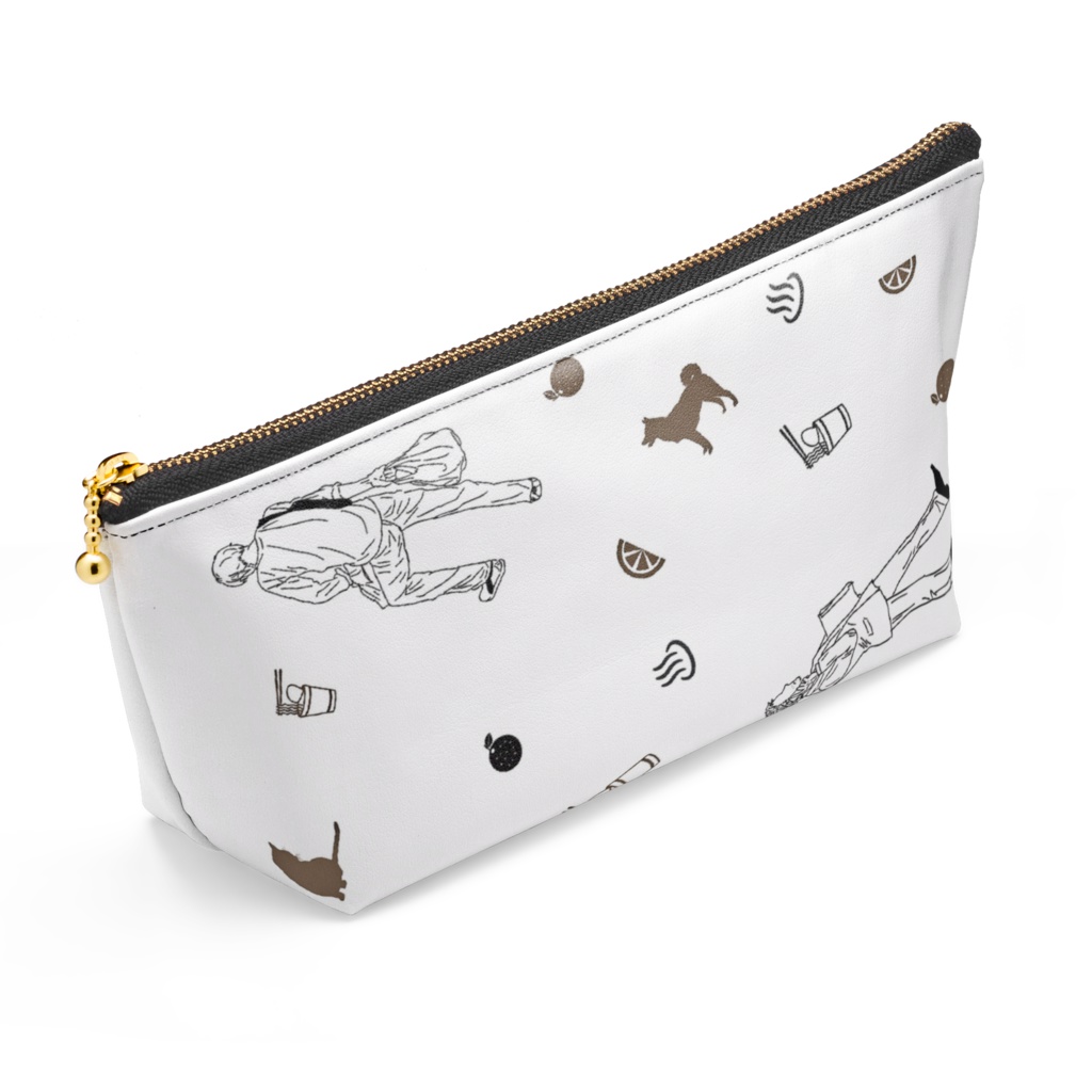 優直ポーチ(白).(黒)